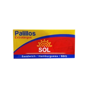 Palillos de madera extralargos El Sol