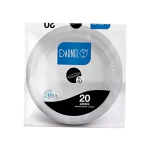 Paquete de Platos Desechables Darnel